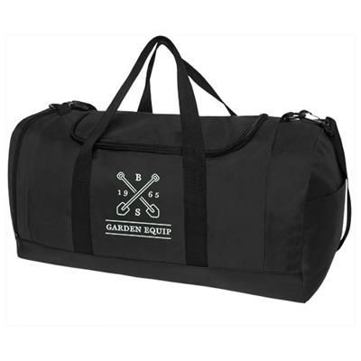 Picture of STEPS DUFFLE BAG in Solid Black
