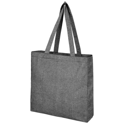 Picture of PHEEBS 210 G & M² RECYCLED GUSSET TOTE BAG 13L in Heather Black