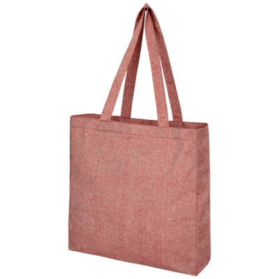 Picture of PHEEBS 210 G & M² RECYCLED GUSSET TOTE BAG 13L in Heather Red