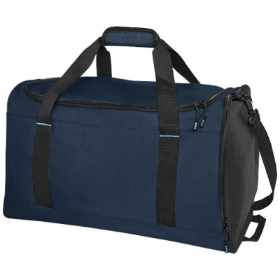 Picture of BAIKAL GRS RPET DUFFLE BAG 40L in Navy.