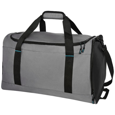 Picture of BAIKAL GRS RPET DUFFLE BAG 40L in Grey.