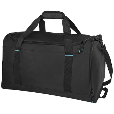 Picture of BAIKAL GRS RPET DUFFLE BAG 40L in Solid Black