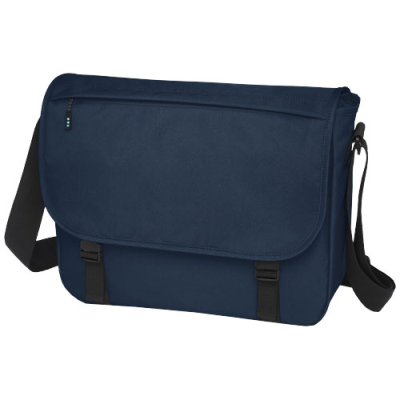 Picture of BAIKAL GRS RPET 15 INCH LAPTOP BAG 12L in Navy.