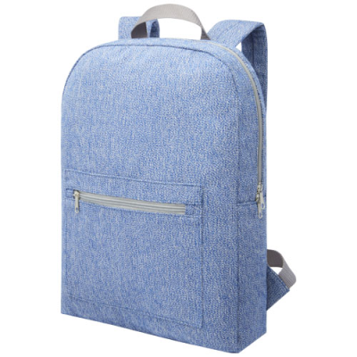 Picture of PHEEBS 450 G & M² RECYCLED COTTON AND POLYESTER BACKPACK RUCKSACK 10L in Heather Navy.