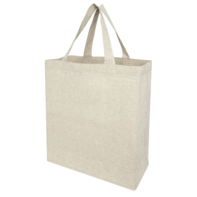 Picture of PHEEBS 150 G & M² RECYCLED GUSSET TOTE BAG 13L in Heather Natural