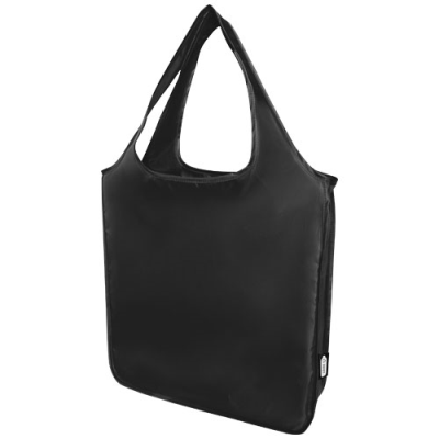 Picture of ASH RPET LARGE TOTE BAG 14L in Solid Black.