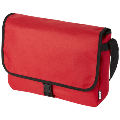 Picture of OMAHA RPET SHOULDER BAG 6L in Red.