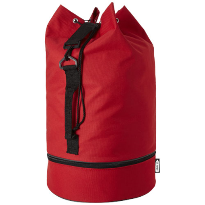 Picture of IDAHO RPET SAILOR DUFFLE BAG 35L in Red.