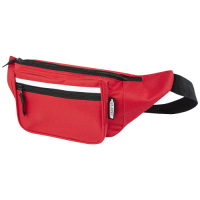 Picture of JOURNEY GRS RPET WAIST BAG in Red.
