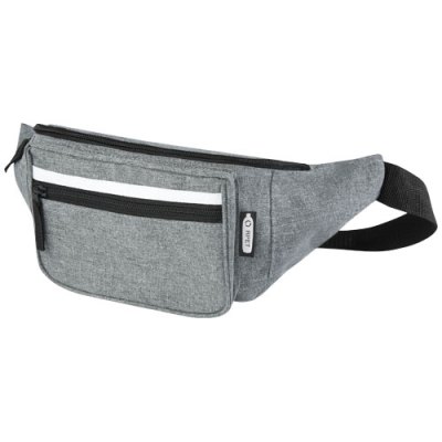 Picture of JOURNEY GRS RPET WAIST BAG in Heather Grey.