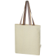 Picture of RAINBOW 180 G & M² RECYCLED COTTON TOTE BAG 5L