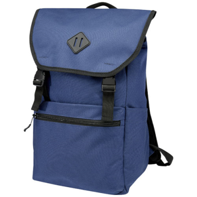 Picture of REPREVE® OUR OCEAN™ 15 INCH GRS RPET LAPTOP BACKPACK RUCKSACK 19L