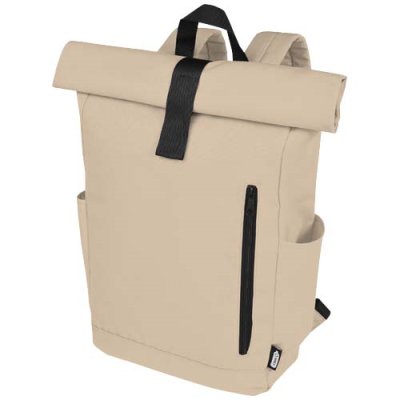 Picture of BYRON 15,6 INCH GRS RPET ROLL-TOP BACKPACK RUCKSACK 18L