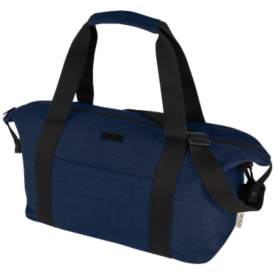 Picture of JOEY GRS RECYCLED CANVAS SPORTS DUFFLE BAG 25L in Navy