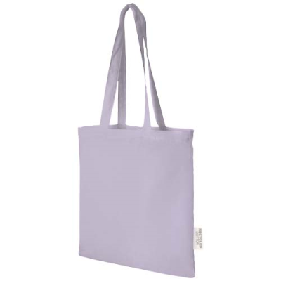 Picture of MADRAS 140 G & M2 GRS RECYCLED COTTON TOTE BAG 7L