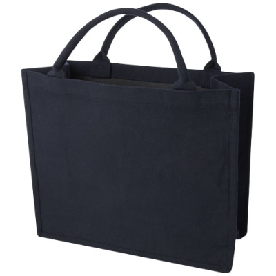 Picture of PAGE 500 G & M² AWARE™ RECYCLED BOOK TOTE BAG in Navy