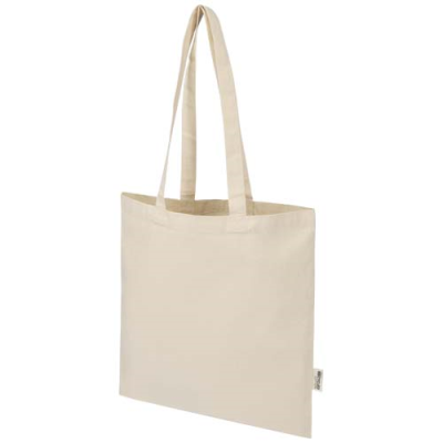 Picture of MADRAS BLEND 140 G & M² GRS RECYCLED COTTON TOTE BAG 7L