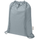 Picture of OREGON BLEND 140 G & M² GRS RECYCLED DRAWSTRING BAG 5L