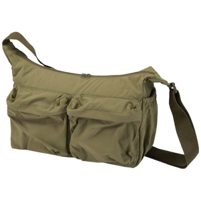Picture of CALLI 13 INCH GRS RECYCLED NYLON LAPTOP MESSENGER BAG