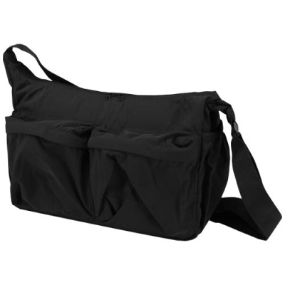 Picture of CALLI 13 INCH GRS RECYCLED NYLON LAPTOP MESSENGER BAG