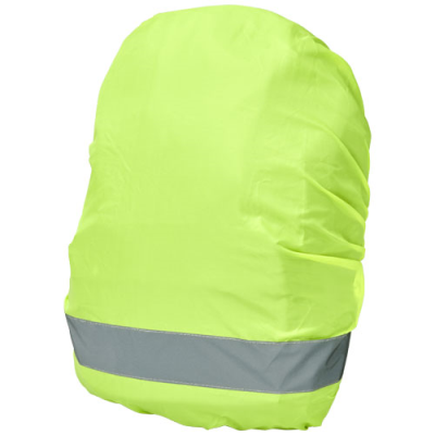 Picture of RFX™ WILLIAM REFLECTIVE AND WATERPROOF BAG COVER in Neon Fluorescent Yellow.