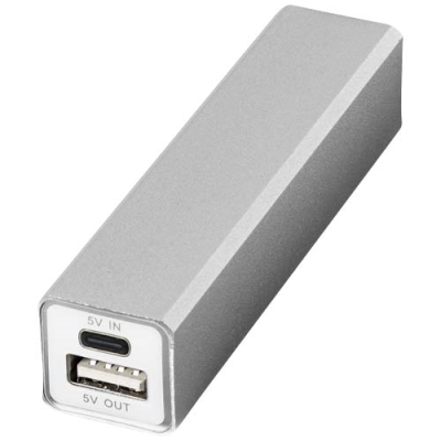 Picture of VOLT 2200 MAH POWER BANK in Silver.