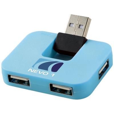 Picture of GAIA 4-PORT USB HUB in Blue
