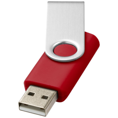 Picture of ROTATE-BASIC 16GB USB FLASH DRIVE in Red.