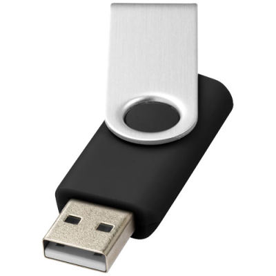 Picture of ROTATE-BASIC 32GB USB FLASH DRIVE in Solid Black
