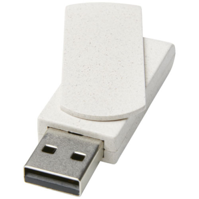 Picture of ROTATE 16GB WHEAT STRAW USB FLASH DRIVE