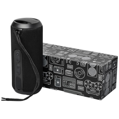 Picture of RUGGED FABRIC WATERPROOF BLUETOOTH® SPEAKER in Solid Black
