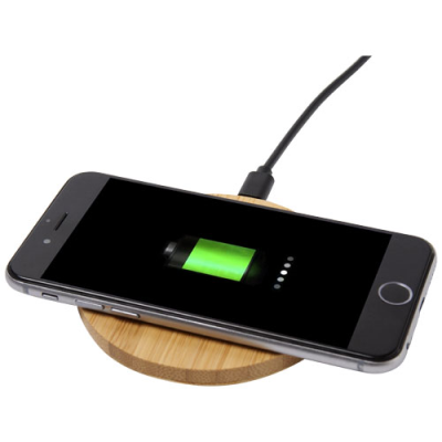 Picture of ESSENCE 5W BAMBOO CORDLESS CHARGER PAD in Natural