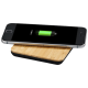 Picture of LEAF 5W BAMBOO AND FABRIC CORDLESS CHARGER PAD