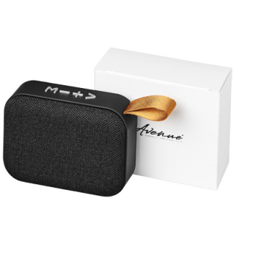 Picture of FASHION FABRIC BLUETOOTH® SPEAKER in Solid Black