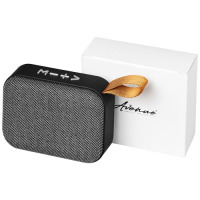 Picture of FASHION FABRIC BLUETOOTH® SPEAKER in Grey.