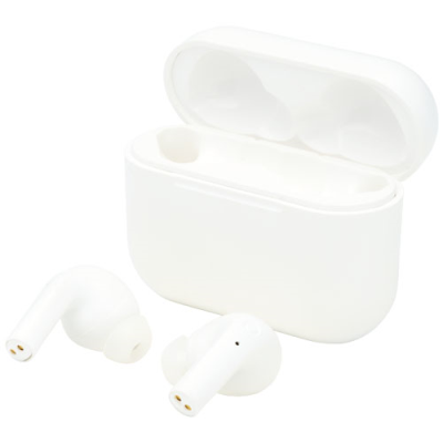 Picture of BRAAVOS 2 TRUE CORDLESS AUTO PAIR EARBUDS in White.