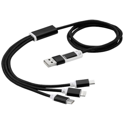 Picture of VERSATILE 5-IN-1 CHARGER CABLE in Solid Black