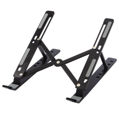 Picture of RISE FOLDING LAPTOP STAND in Solid Black.