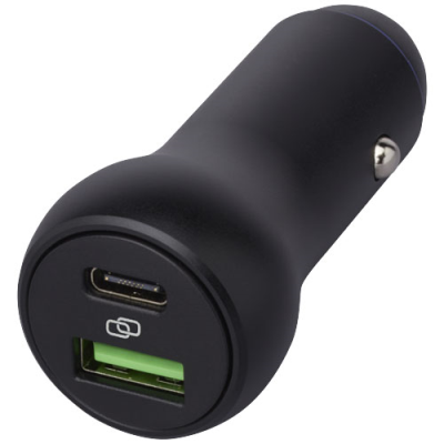 Picture of PILOT DUAL 55W USB-C & USB-A CAR CHARGER in Solid Black
