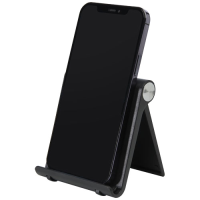 Picture of RESTY PHONE AND TABLET STAND in Solid Black.