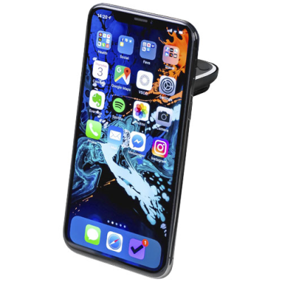 Picture of AERO MAGNETIC MOBILE PHONE HOLDER in Solid Black.