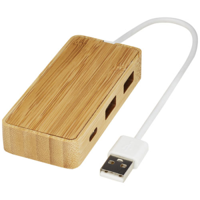 Picture of TAPAS BAMBOO USB HUB in Natural.