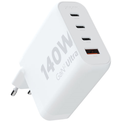 Picture of XTORM XEC140 GAN² ULTRA 140W WALL CHARGER in White.