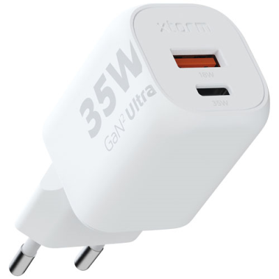 Picture of XTORM XEC035 GAN² ULTRA 35W WALL CHARGER in White.