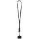 Picture of FRANZ RECYCLED PLASTIC SMARTPHONE LANYARD with Built-In Data Sync & 65W Fast Charge 5-In-1 Cable