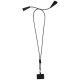 Picture of FUNI RECYCLED PLASTIC SMARTPHONE LANYARD with Built-In Data Sync & 100W Fast Charge 5-In-1 Cable