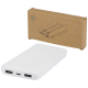 Picture of ADHIL 10,000 MAH 10W RECYCLED PLASTIC POWER BANK with 2 Built-In Cables