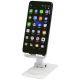 Picture of ALHENA RECYCLED PLASTIC FOLDEABLE MOBILE PHONE HOLDER with Metal Desk Stand