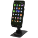 Picture of ALHENA RECYCLED PLASTIC FOLDEABLE MOBILE PHONE HOLDER with Metal Desk Stand