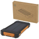 Picture of ALTAIR 5000 MAH 10W RECYCLED PLASTIC RUGGED SOLAR POWER BANK with Built-In Torch